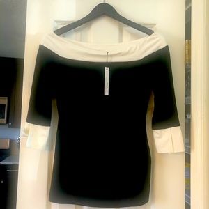 NWT Patty Boutik slight off shoulder top.